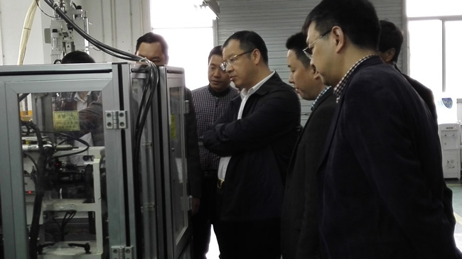 杨齐总裁到恒峰g22深圳分公司调研